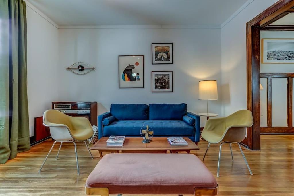 Luxe Mid-Century Styled Historic Townhouse #1 Βίλα Ντητρόιτ Εξωτερικό φωτογραφία